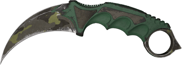 ★ StatTrak™ Karambit | Boreal Forest (Segnato dalle battaglie)