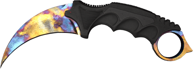 StatTrak™ Karambit | Case Hardened (Battle-Scarred)