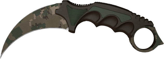 ★ StatTrak™ มีดคารัมบิต | Forest DDPAT (ใหม่จากโรงงาน)