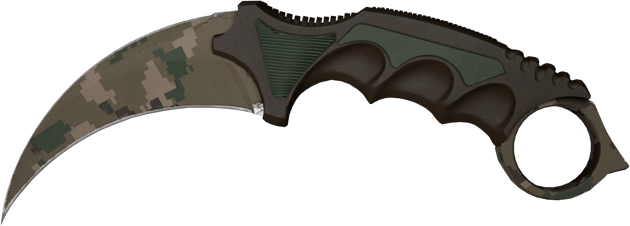 ★ StatTrak™ มีดคารัมบิต | Forest DDPAT (มีรอยถลอกเล็กน้อย)