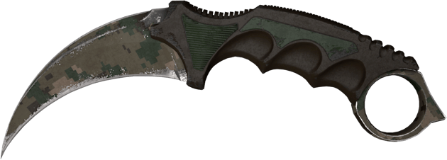 ★ Karambit | Forest DDPAT (WW - Khá mòn)