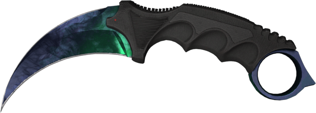 ★ StatTrak™ Karambit | Doppler Gamma Phase 1 (Neuve)