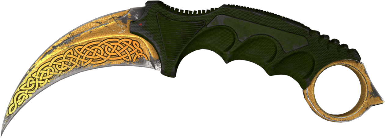 Preview image 1 of Karambit (★) | Sabedoria (Battle-scarred)