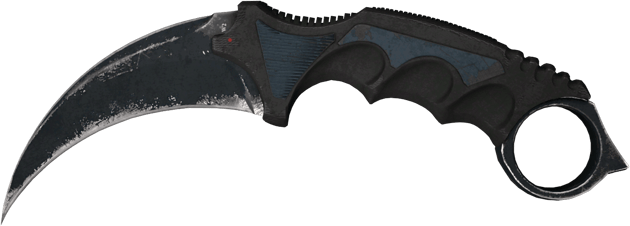 ★ StatTrak™ Karambit | Night (Battle-Scarred)