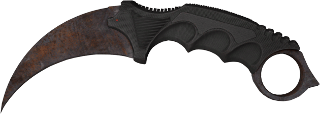 ★ StatTrak™ Karambit | Rust Coat (Consumato)