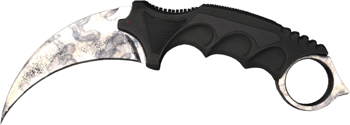 ★ StatTrak™ 爪刀 | 髒亂 (重度磨損)