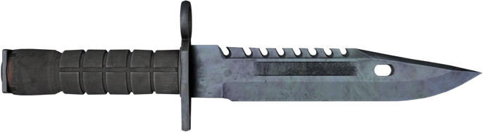 ★ StatTrak™ M9 刺刀 | 藍鋼 (全新出廠)