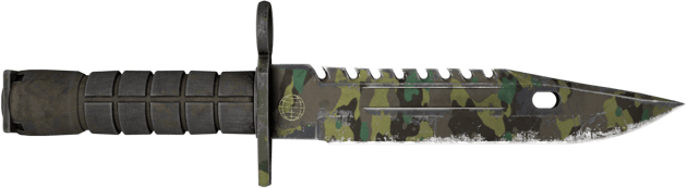 ★ StatTrak™ M9 刺刀 | 北寒帶林 (重度磨損)