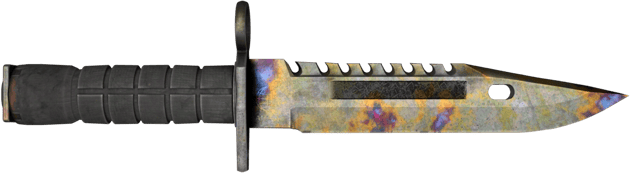 ★ StatTrak™ M9 총검 | 표면 경화 (꽤 닳은)