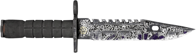 ★ M9-Bajonett | Freihändig (Kampfspuren)