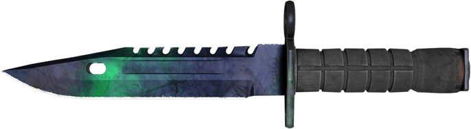 ★ StatTrak™ มีดเบโยเน็ตเอ็ม9 | Gamma Doppler ช่วง 1 (ใหม่จากโรงงาน)