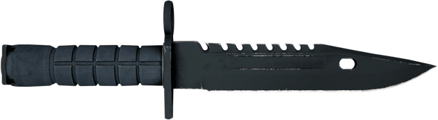 ★ StatTrak™ M9-Bajonett | Nacht (Minimale Gebrauchsspuren)