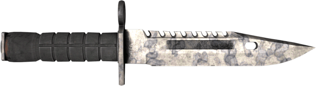 ★ StatTrak™ Baïonnette M9 | Tacheté (Usée)