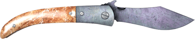 ★ StatTrak™ 西班牙折刀 | 藍鋼 (戰場實測)