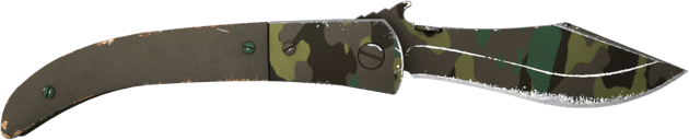 ★ StatTrak™ Faca Navaja | Boreal Forest (Gasto)