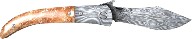★ StatTrak™ 나바하 칼 | 다마스크 강철 (꽤 닳은)