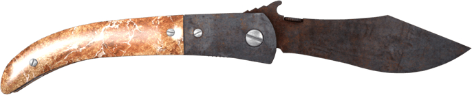 ★ StatTrak™ 西班牙折刀 | 鏽衣 (重度磨損)