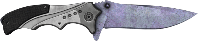 ★ StatTrak™ Faca Nomad | Blue Steel (Com Muito Uso)