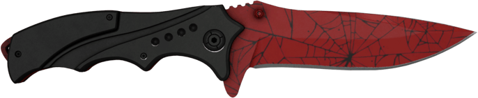 ★ StatTrak™ Faca Nomad | Crimson Web (Original de Fábrica)