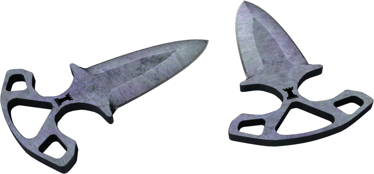 Preview image 1 of ★ Shadow Daggers | Blue Steel (Minimal wear)