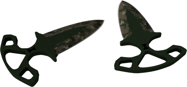 ★ StatTrak™ シャドウダガー | Forest DDPAT (新品同様)