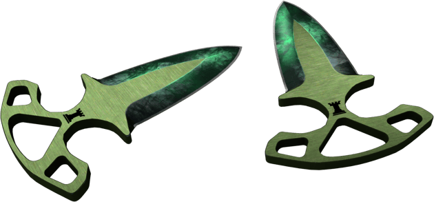 ★ StatTrak™ มีดชาโดว์ดักเกอร์ | Gamma Doppler ช่วง 2 (มีรอยถลอกเล็กน้อย)