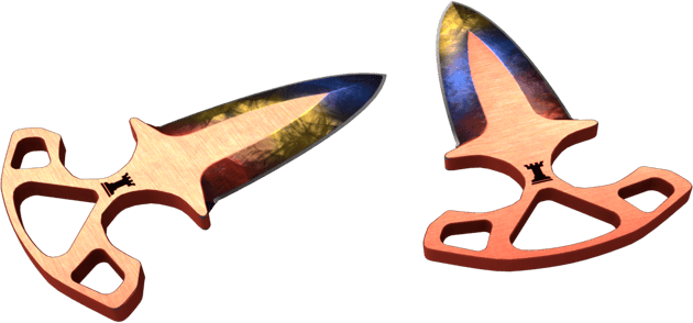 ★ StatTrak™ Shadow Daggers | Marble Fade (Minimal Wear)