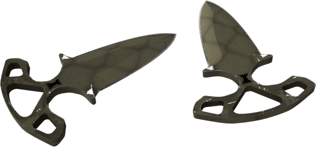 ★ StatTrak™ Shadow Daggers | Safari Mesh (Well-Worn)