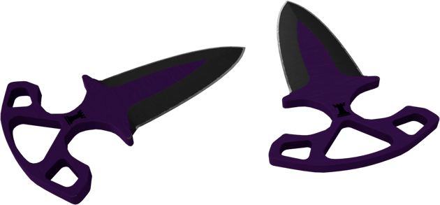 ★ StatTrak™ 暗影匕首 | 致命紫羅蘭 (輕微磨損)