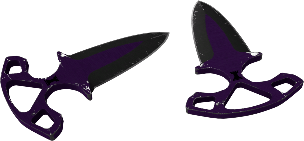 Preview image 1 of ★ StatTrak™ Shadow Daggers | Ultraviolet (Well-worn)