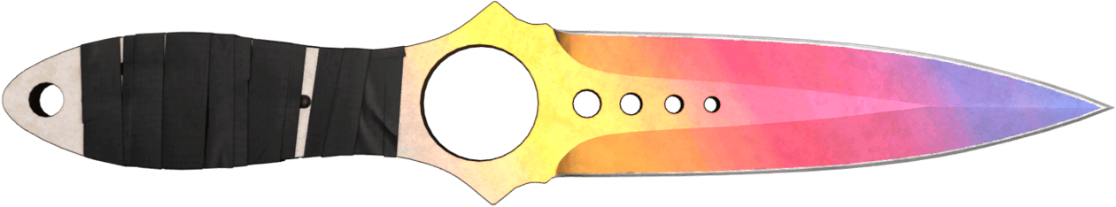 Preview image 2 of Faca Esqueleto (★) | Degradê (Minimal wear)