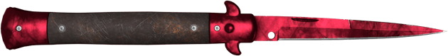 ★ Stiletto Knife | Doppler Ruby (Minimal Wear)