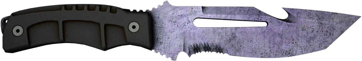 Preview image 2 of Survival-Messer (★) | Blauer Stahl (Abgenutzt)