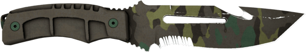 ★ StatTrak™ Survival Knife | Boreal Forest (Battle-Scarred)