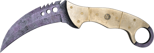 ★ StatTrak™ Coltello Talon | Blue Steel (Consumato)