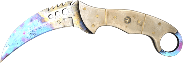 ★ StatTrak™ Talon Knife | Stal nawęglana (po testach bojowych)