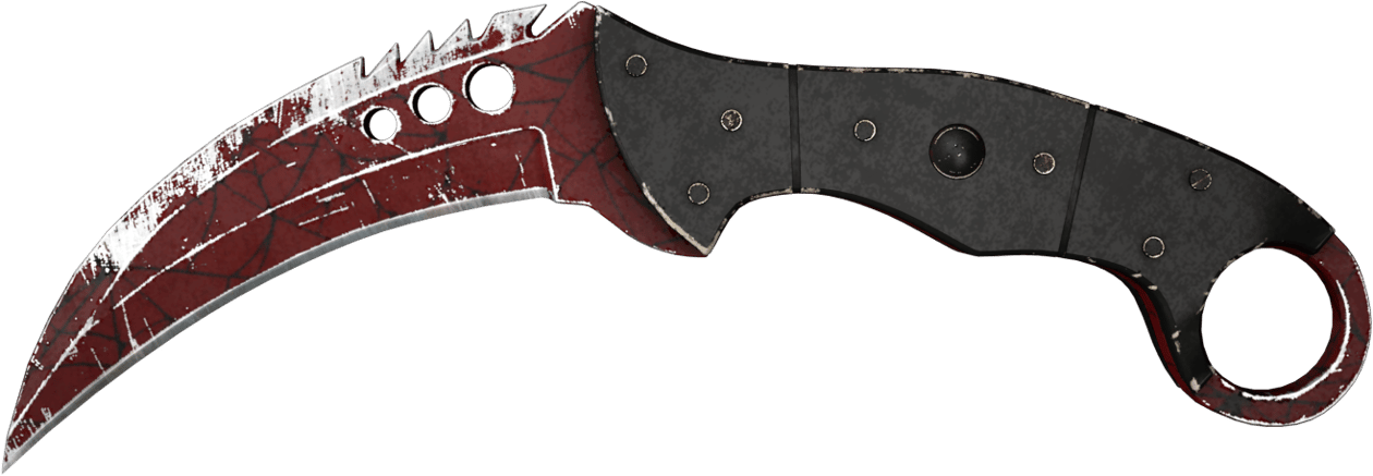 Preview image 2 of Cuchillo Garra ★ | Tela escarlata (Deplorable)