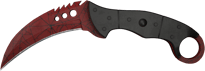 Talon Knife | Crimson Web image