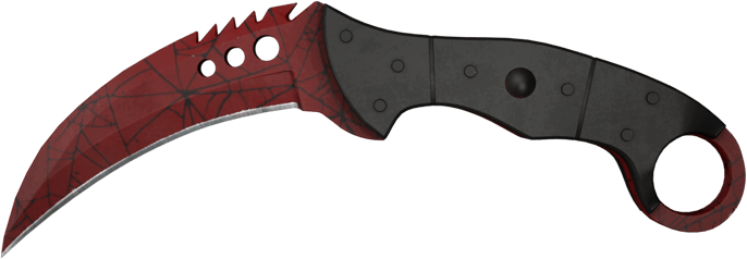 ★ StatTrak™ มีดทาลอน | Crimson Web (ใหม่จากโรงงาน)