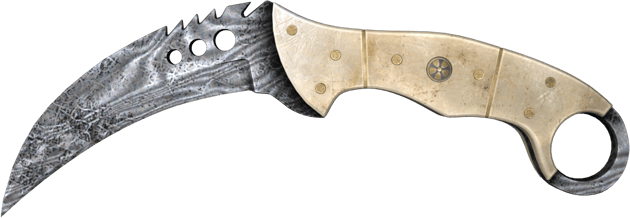 ★ StatTrak™ Talon Knife | Damascus Steel (Battle-Scarred)
