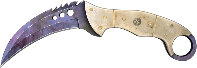 ★ Faca Talon | Doppler Black Pearl (Com Pouco Uso)