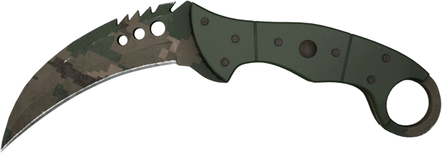 ★ StatTrak™ Faca Talon | Forest DDPAT (Com Pouco Uso)