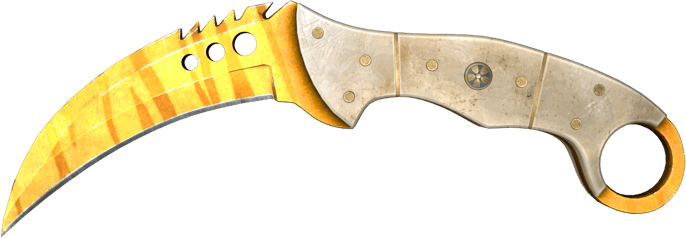 ★ StatTrak™ Talon ナイフ | Tiger Tooth (新品同様)