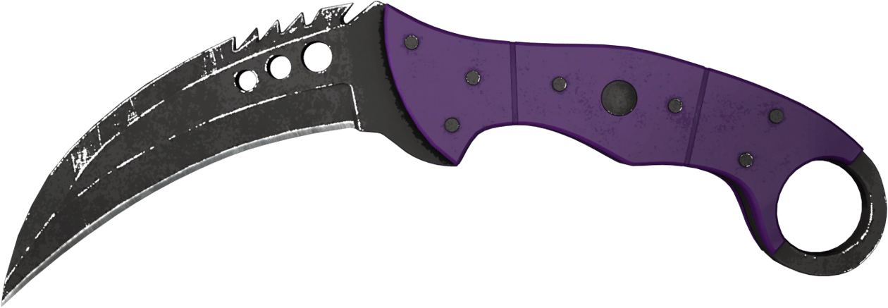 Preview image 2 of ★ StatTrak™ Talon Bıçağı | Morötesi (Görevde Kullanılmış)