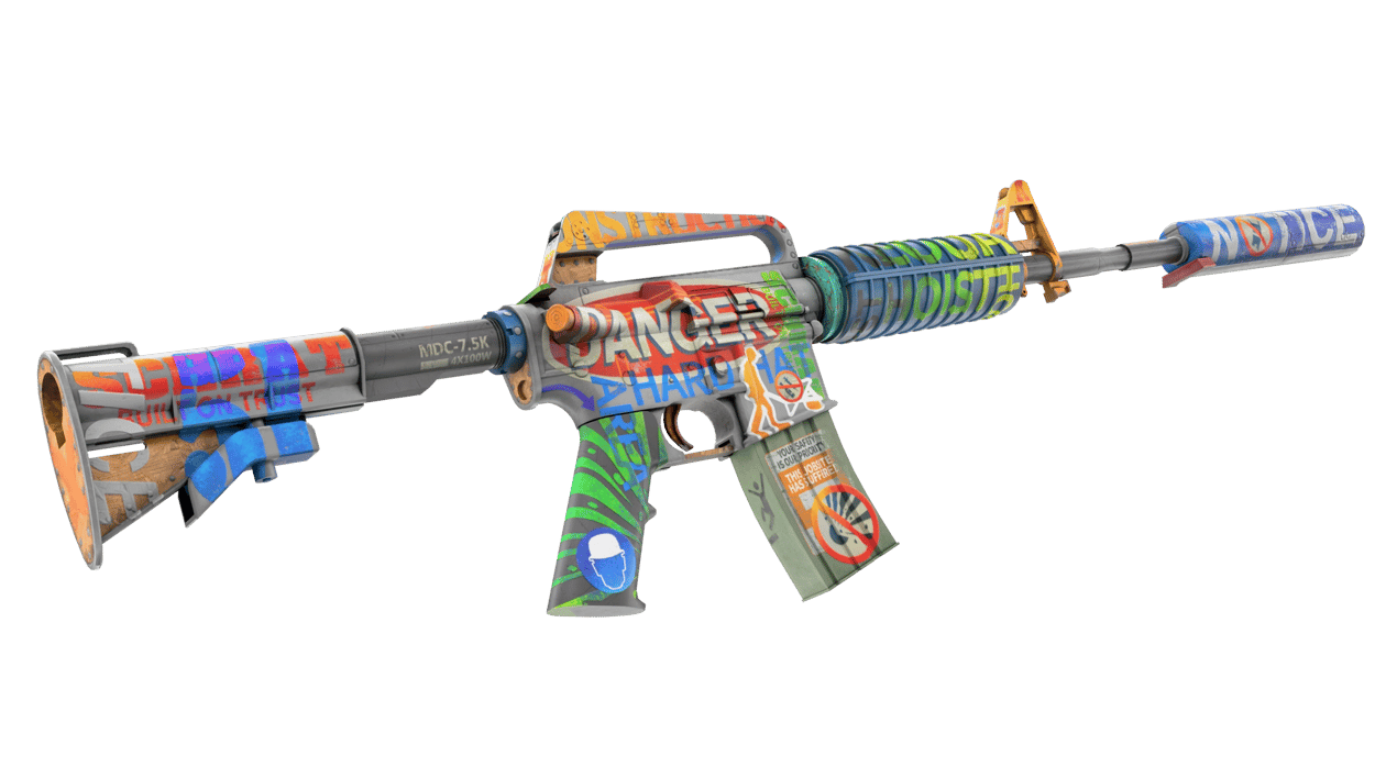 Preview image 4 of M4A1-S | Peligro inminente (Recién fabricado)