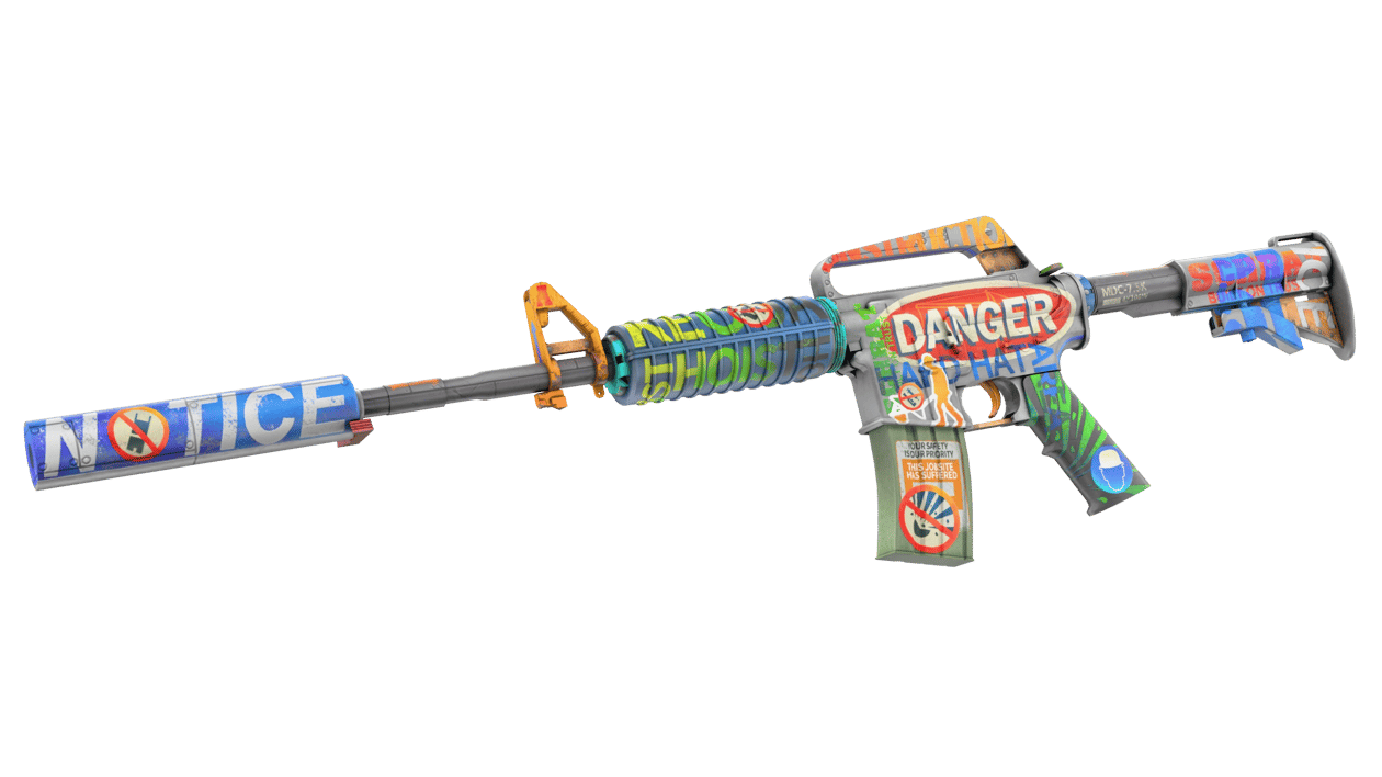 Preview image 2 of M4A1-S | Peligro inminente (Recién fabricado)