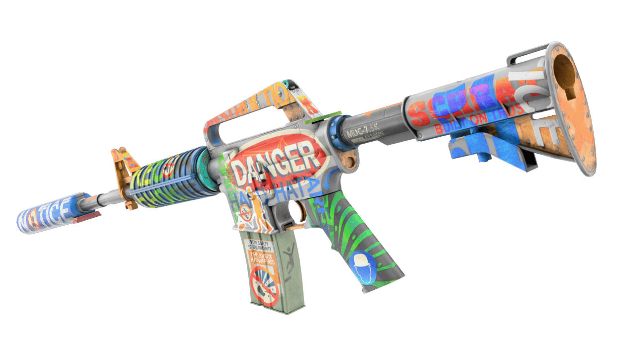 Preview image 3 of M4A1-S | Peligro inminente (Recién fabricado)