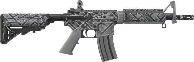 Preview image 2 of M4A4 | Aeolian Dark (Factory New)