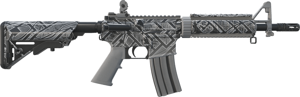 Preview image 2 of M4A4 | Aeolian Dark (Com Pouco Uso)