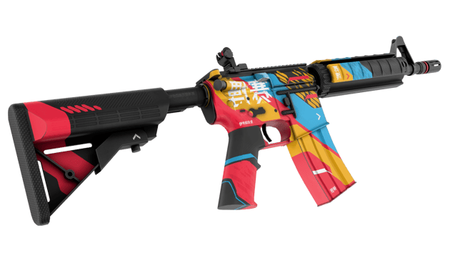 Preview image 4 of M4A4 | Cyber Security (Factory New)